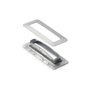 Zeilring rechthoekig verzinkt